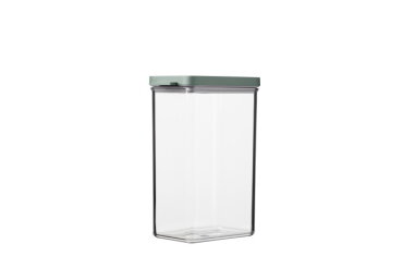 Omnia bewaardoos rechthoekig 2000 ml - Nordic sage