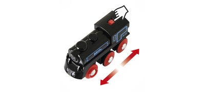 BRIO World 33599 Oppladbart Lokomotiv med Mini-USB-Ledning