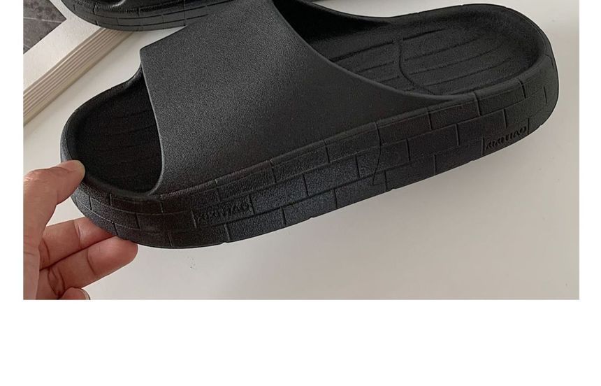 Dalli Daisy - Effen pantoffels met plateauzool