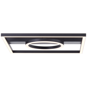 Brilliant plafondlamp Maureen 24W 2700lm zwart