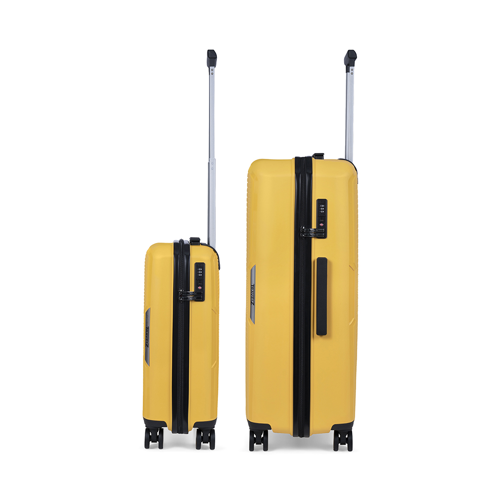 TravelZ Swinger 2-delige kofferset - Yellow