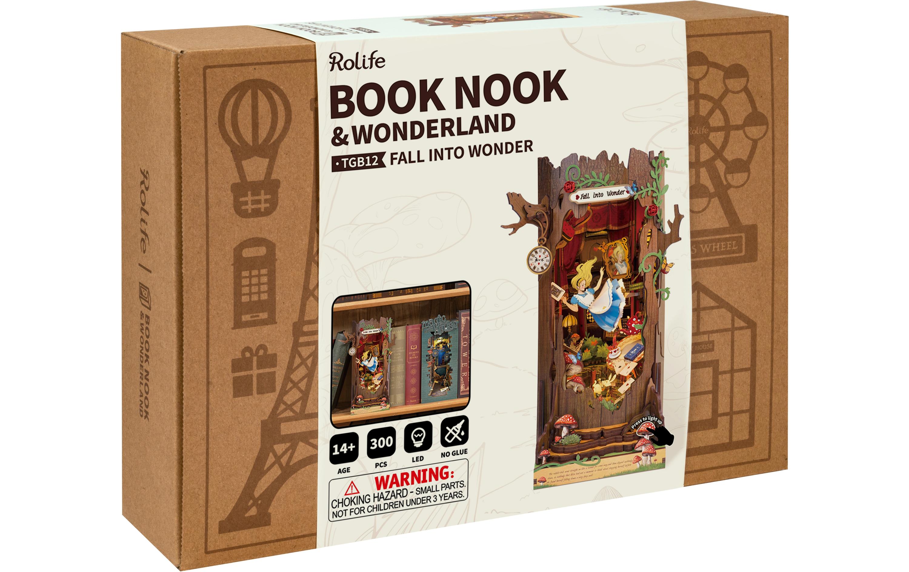 Bausatz Alice im Wunderland3D-Puzzle aus lasergeschnittenen Holzteilen