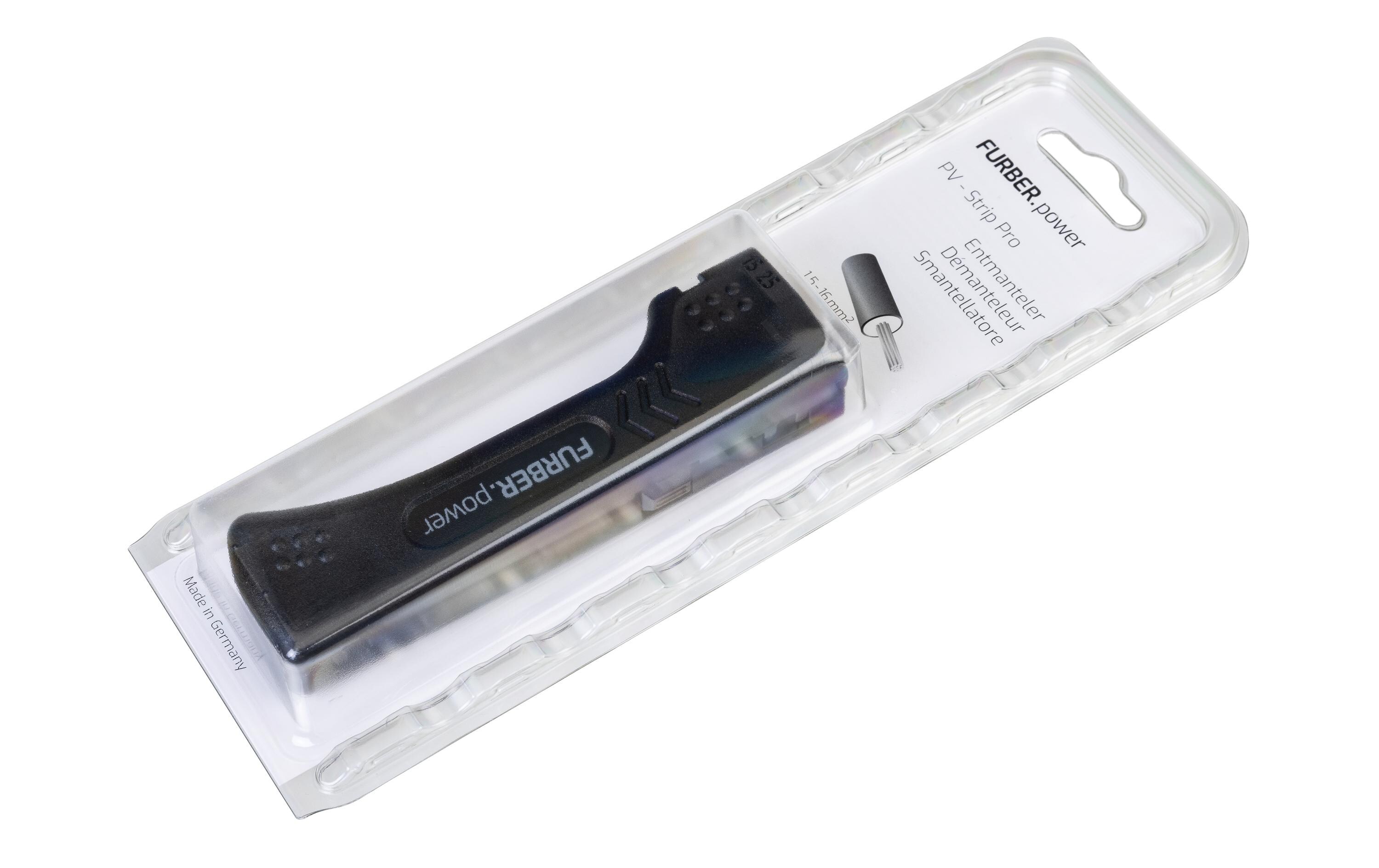 Entmanteler PV-Strip ProZum Abmanteln von Solar- und Photovoltaikkabel