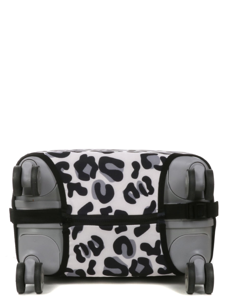 Housse de valise Periea Silver Leopard S