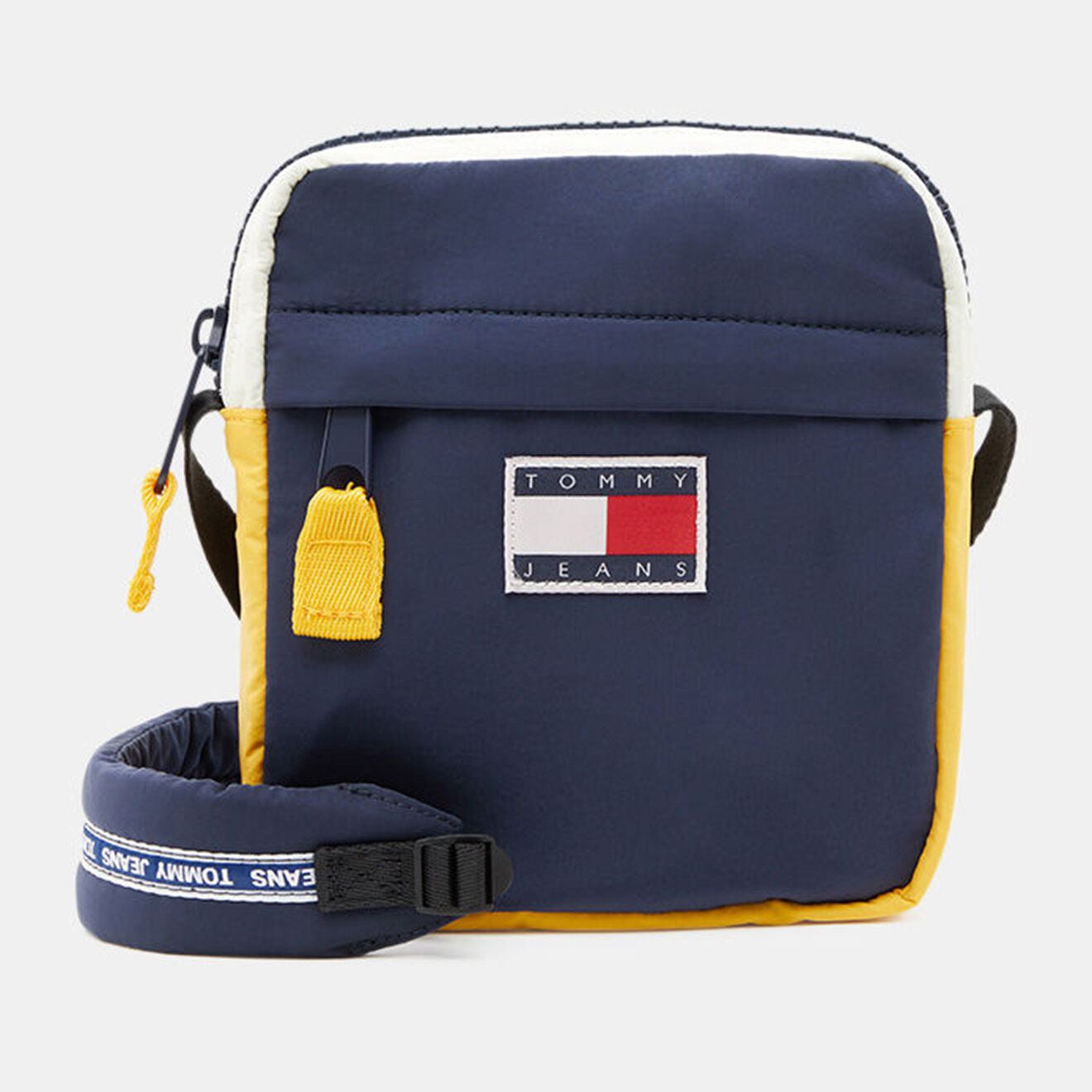 Tommy Jeans Sacoche Travel bleu/jaune - 20x17x3.5 cm