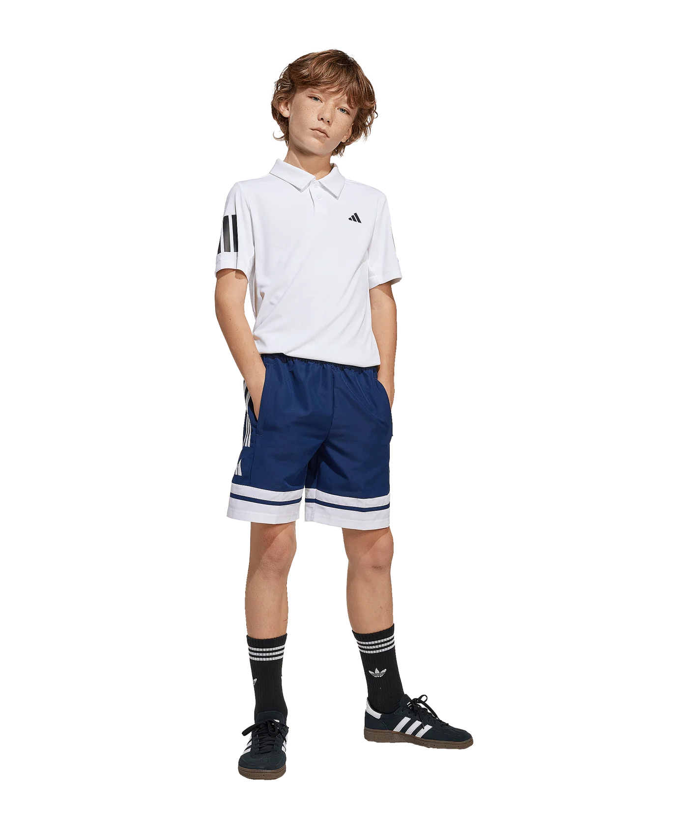 adidas Squadra 25 Downtime Short Kids Blau