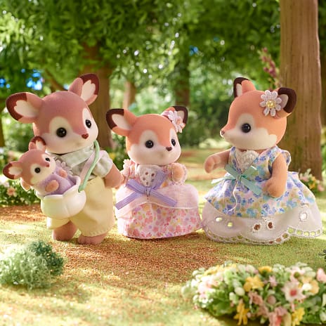 Sylvanian Families familien hjort sæt