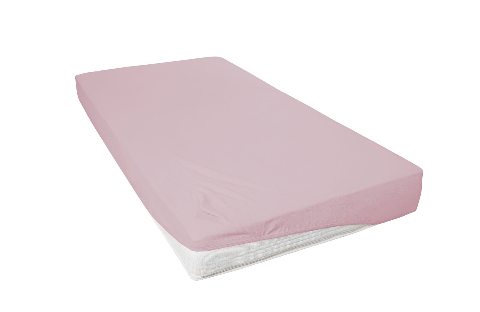 Vario Spannbetttuch Teddy-Flausch 90-100 x 200 cm mauve
