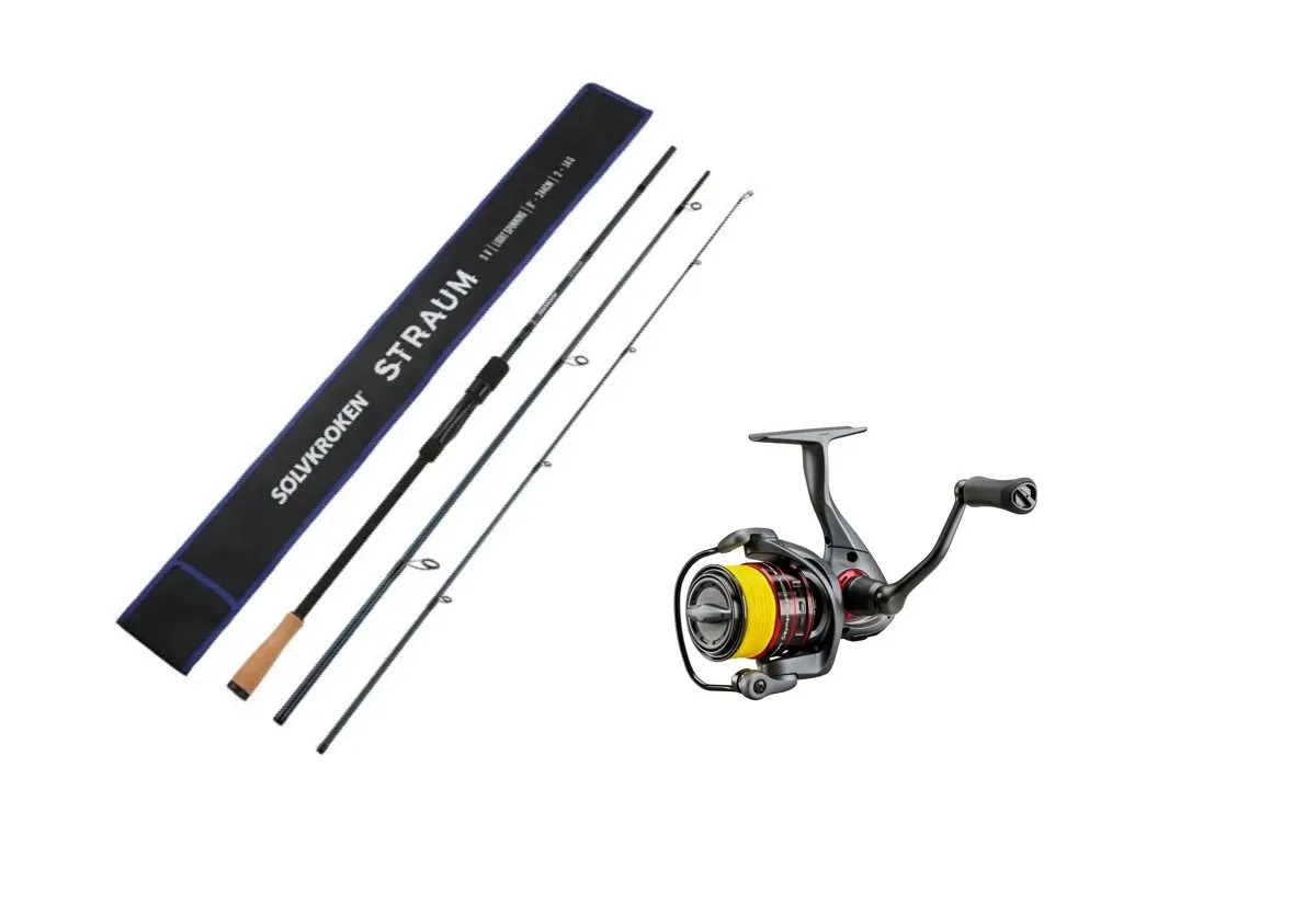 Sølvkroken Sv Straum 244cm 10-30g/Okuma Ceymar 2500a