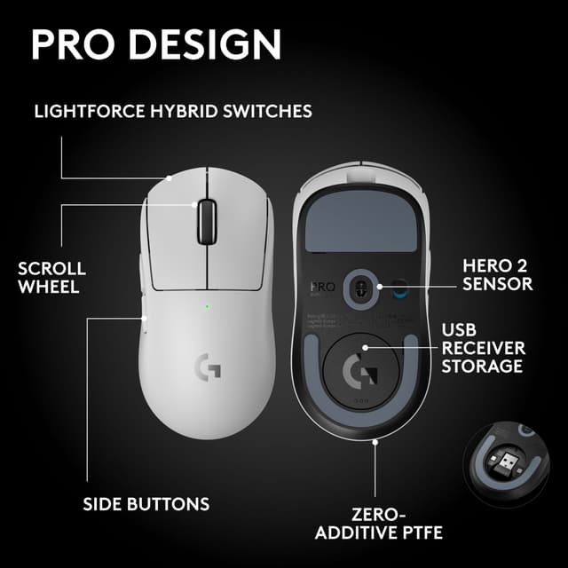 Logitech G Pro Superlight 2 SE trådløs mus