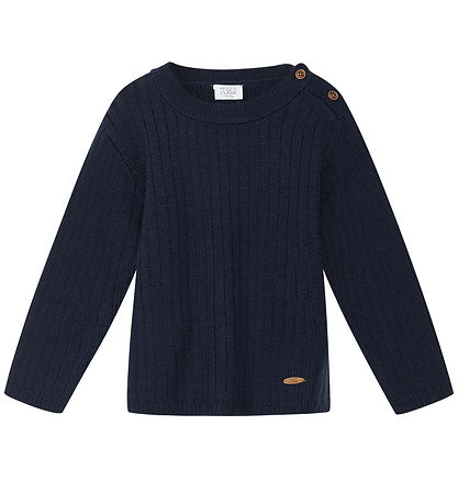 Hust and Claire Bluse - Strick - Wolle - Pfeil - Mehr Navy