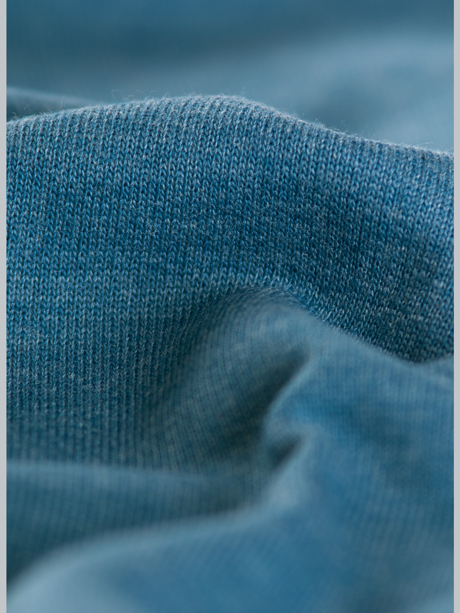 Raglanjacke aus Sweat-Qualität Saphir-light-melange