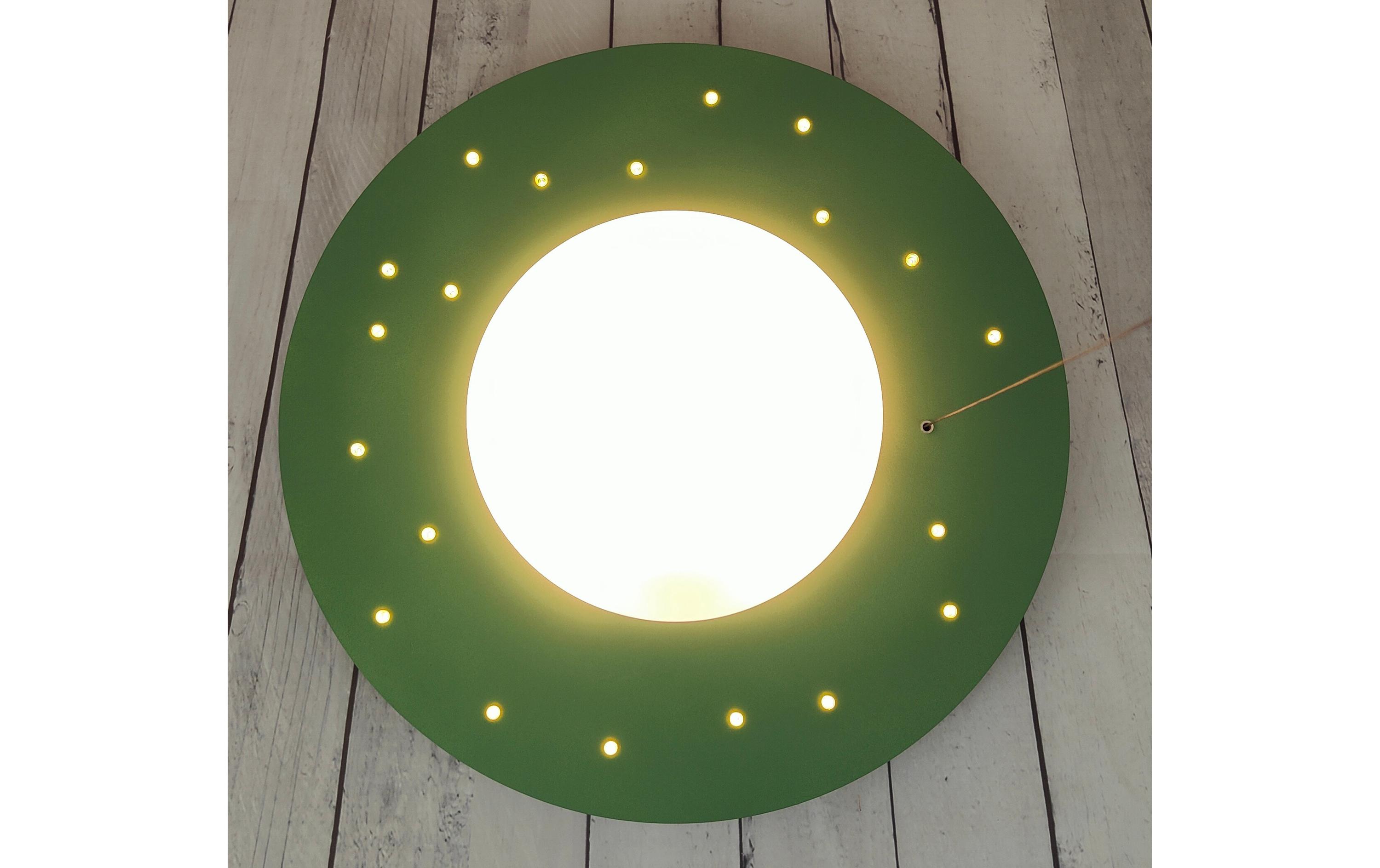 Deckenlampe Starlight Salbeigrün<br>Deckenleuchte für Kinderzimmer, 1 x E27