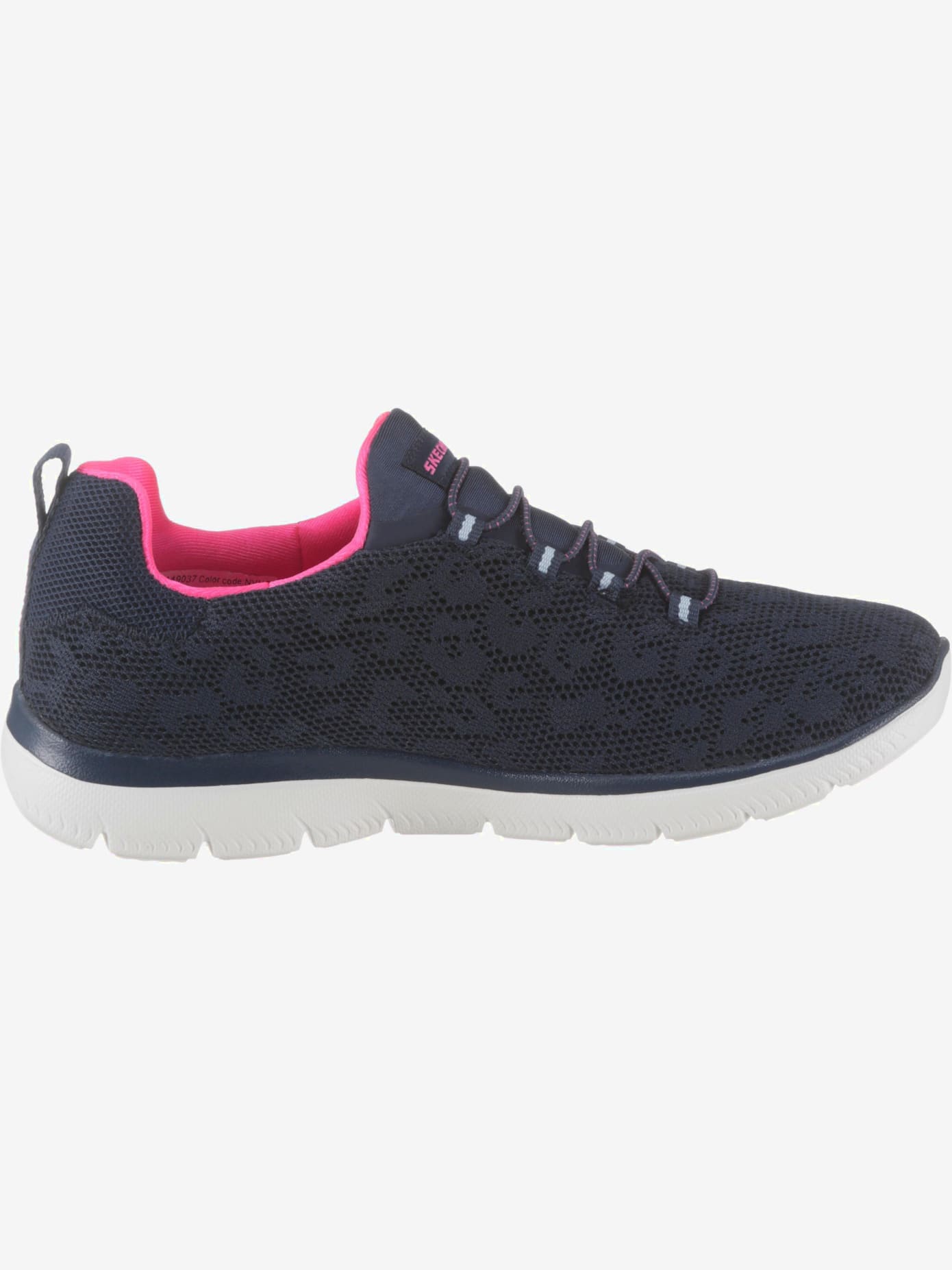 Sneakers slip on élastique facile à enfiler