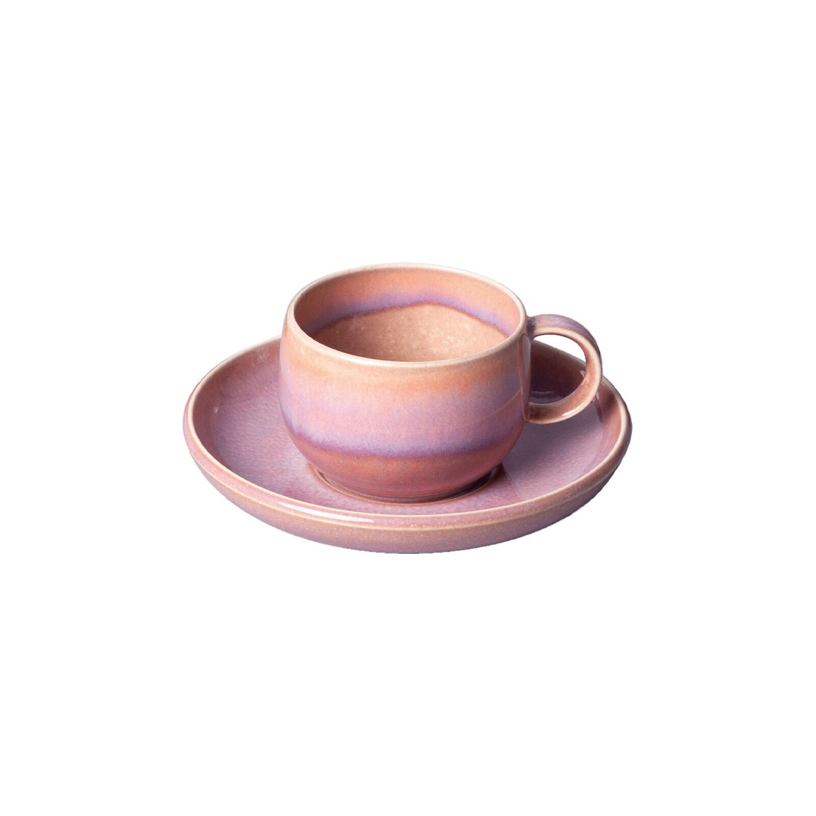 like. by Villeroy & Boch Kaffeetasse mit Untertasse Perlemor Coral 190 ml