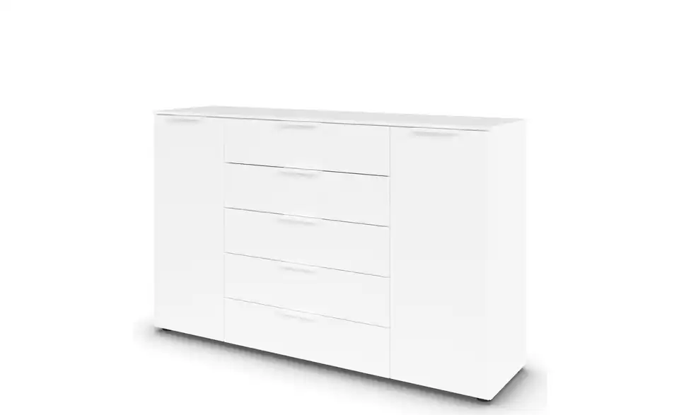 Sideboard Weiß Front: Dekor, Oberboden: Dekor 160 cm Weiß