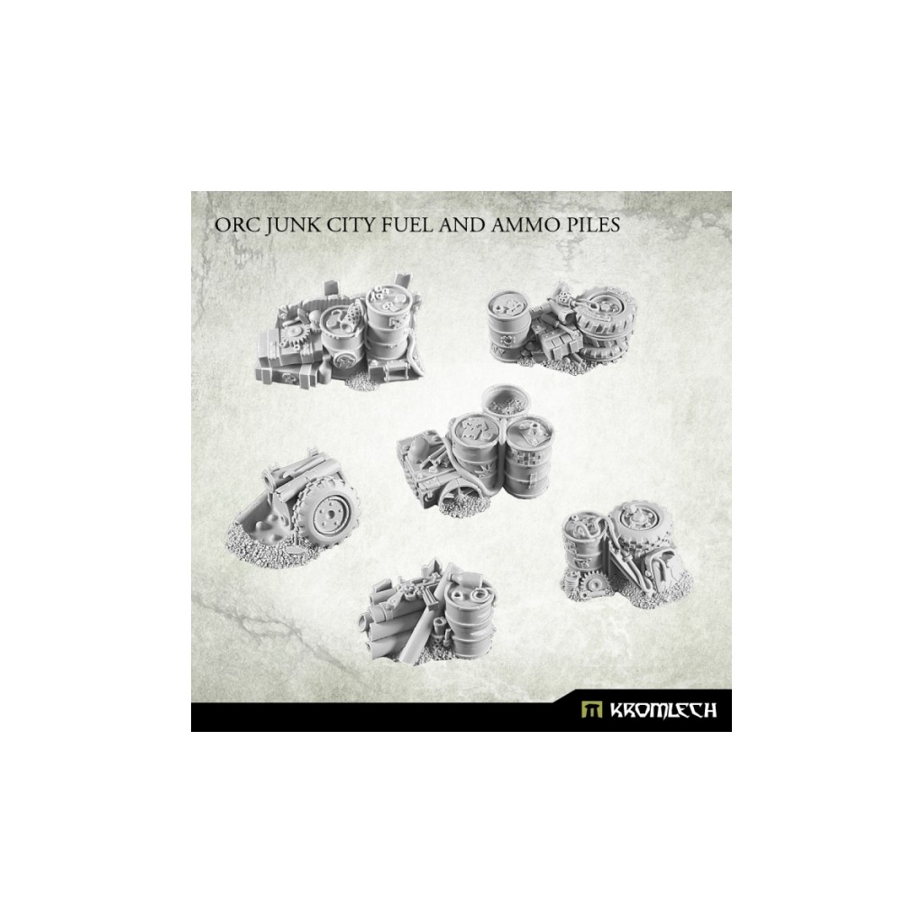 Orc Junk City Fuel and Ammo Piles