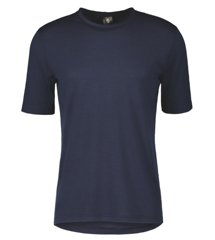 SCOTT Commuter Merino T-shirt, Mørkeblå