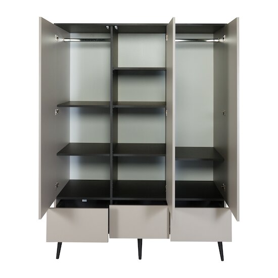 Flow armoire 3 portes   Stone        de               Quax