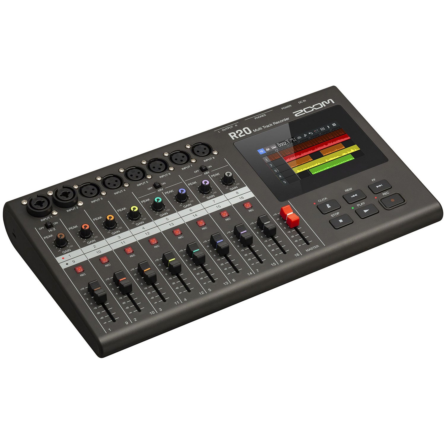 Zoom R20 multi-track recorder