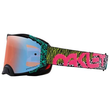 Masque cross Oakley AIRBRAKE MX BENGAL VENOM 2025 - Vert / Bleu