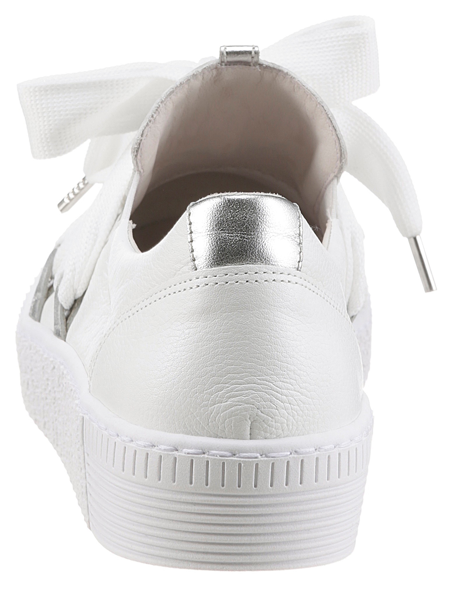 Gabor Slip-On Sneaker  Schnürschuh, Halbschuh, Slipper mit aufgesetzter Zierschnürung