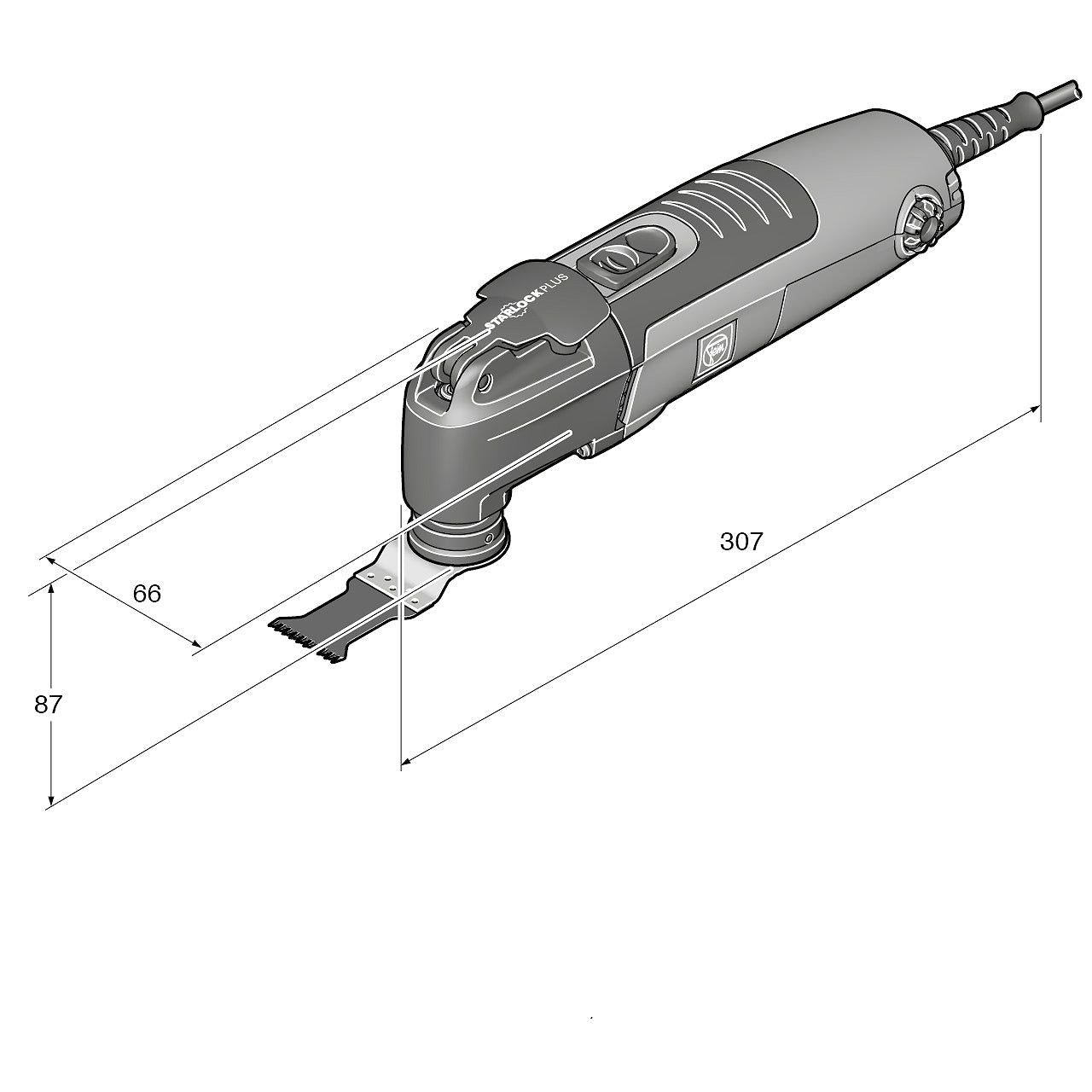 Fein Multimaster MM 300 Plus Start Multitool in L-Boxx - 72297264000