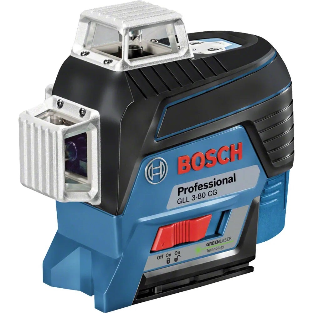 BOSCH 12V Green Multi-Line Laser Level w/ GMS-120 Stud Finder 06159940RE