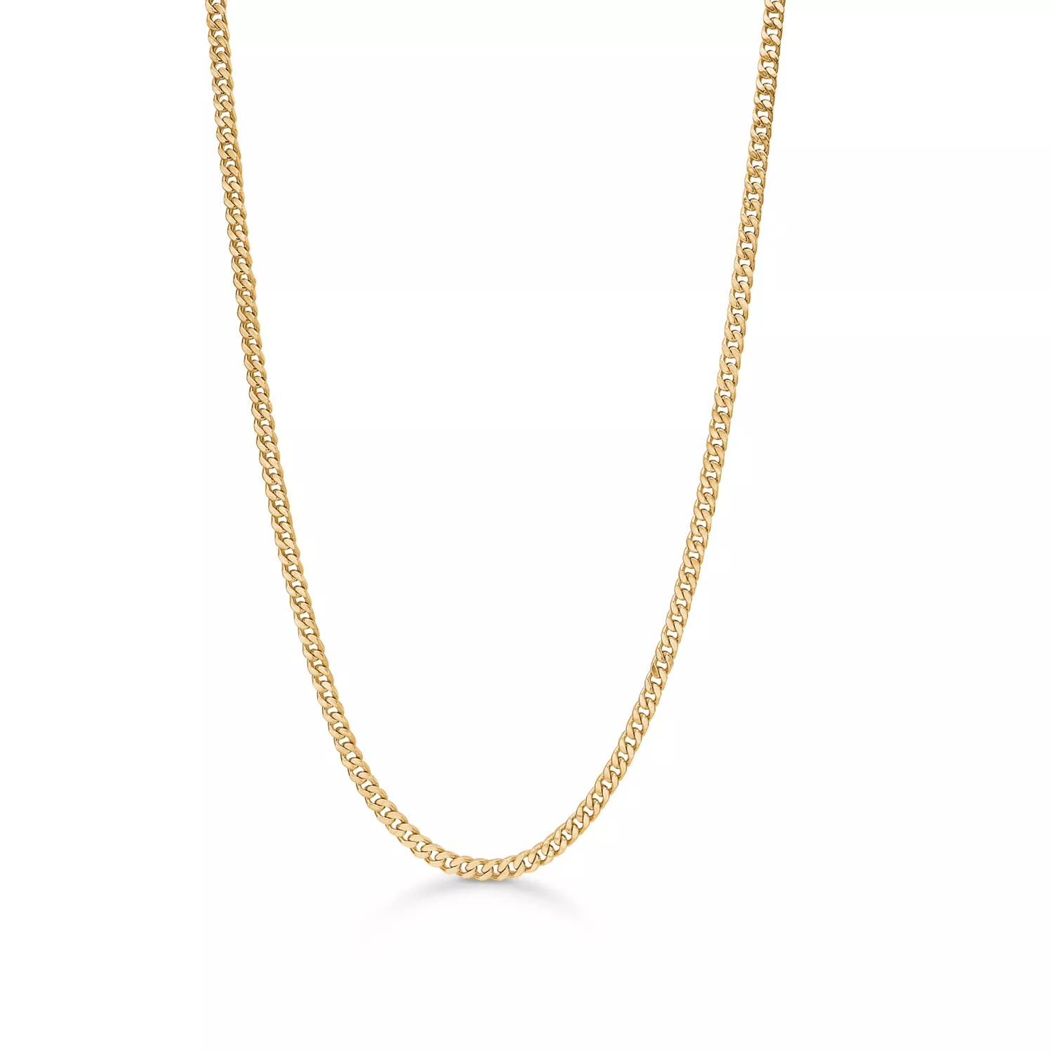 Avilé Jewelry Panzer Halskæde 18 kt. Forgyldt Sølv DI004-GP