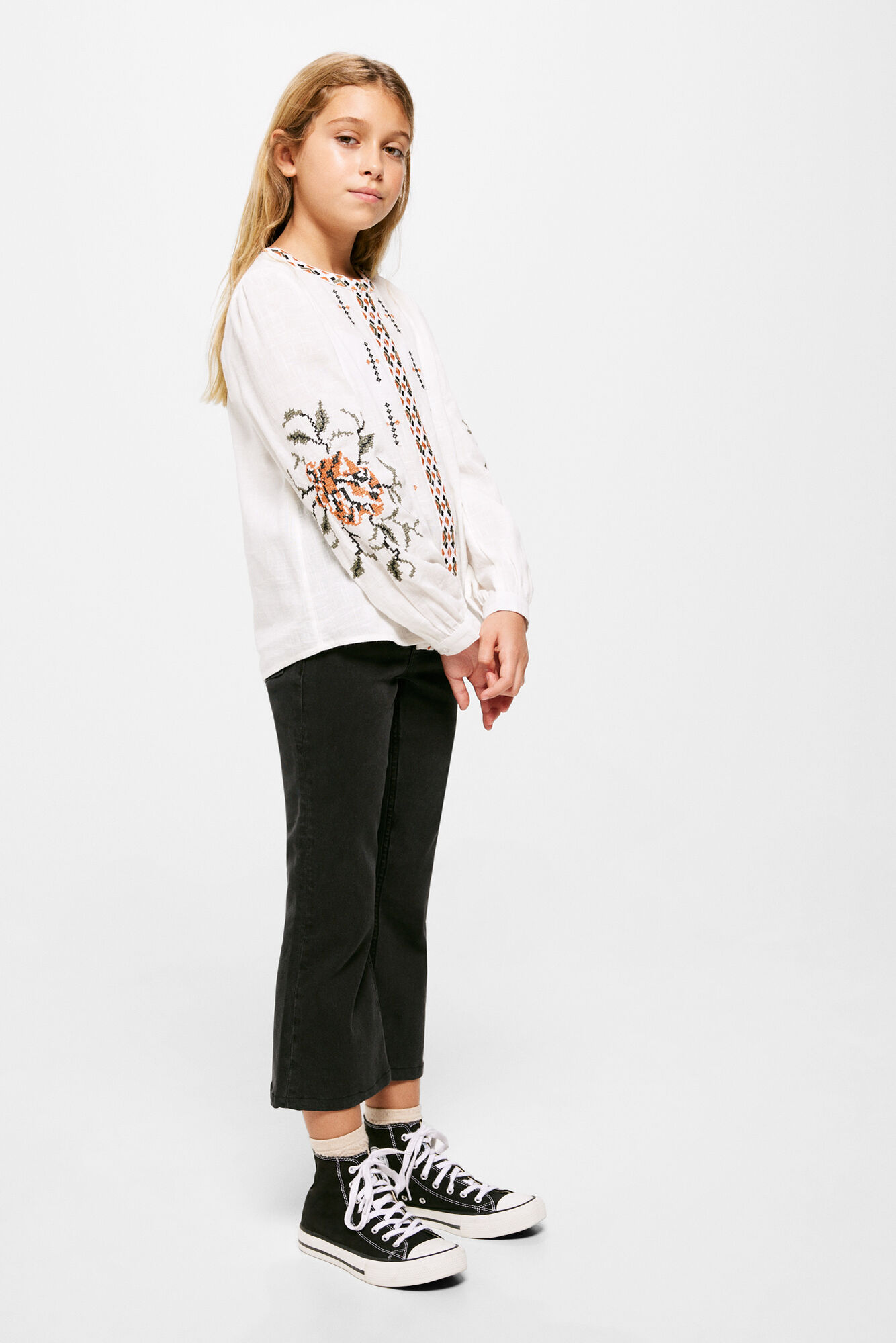 Blusa étnica para meninas