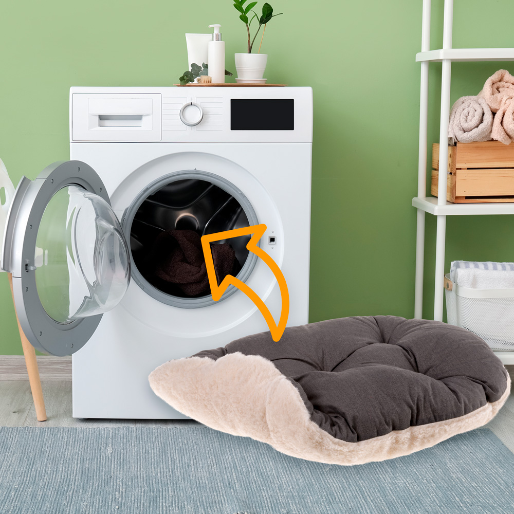 Ferplast panier chien chat - coussin pour chien chat - lavable en machine - tapis chien chat pour niches et voitures - lit pour