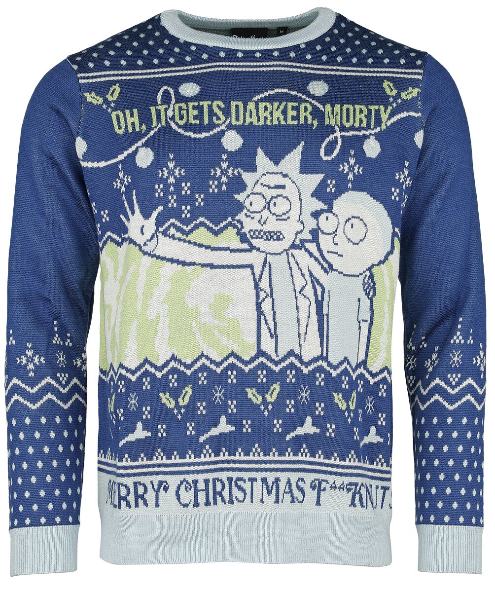 Space | Rick & Morty Pull de Noël