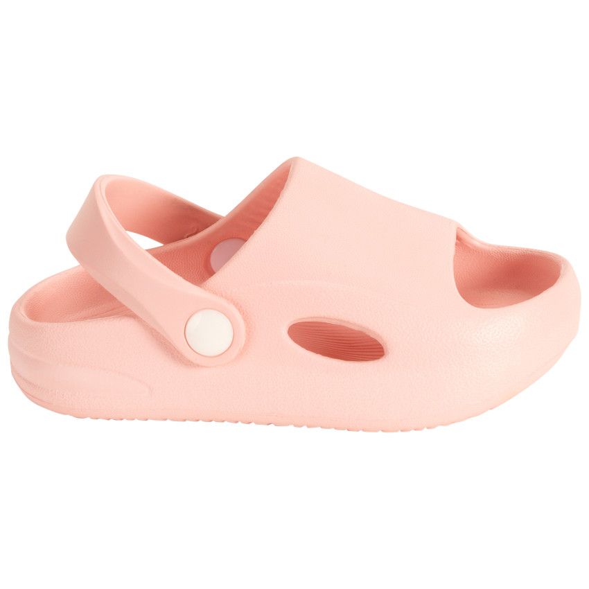 Sandales de plage en mousse avec lanière pour fille - Rose