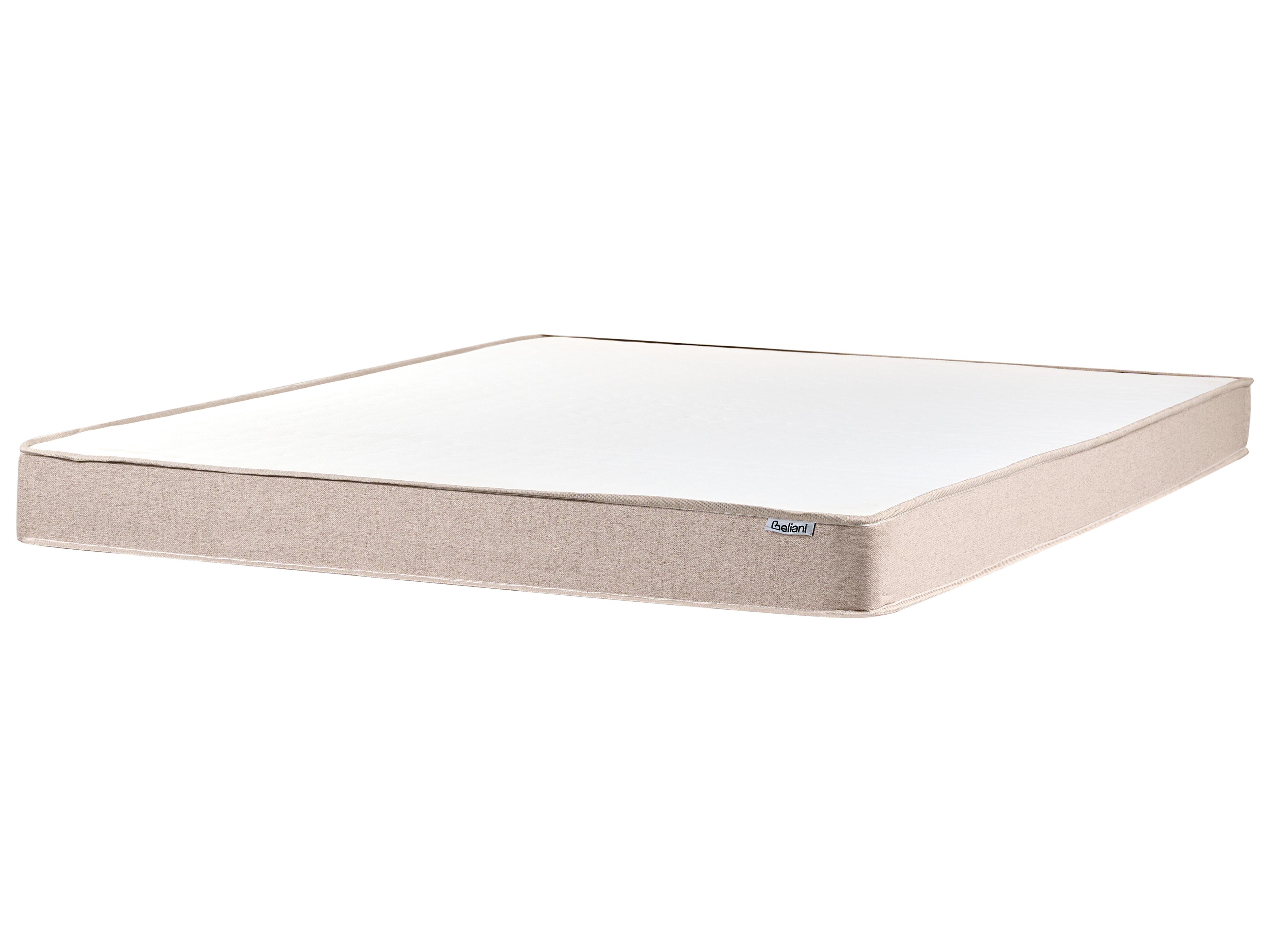 Boxspring zonder hoofdbord Stof COUNTESS 180 x 200 cm Beige