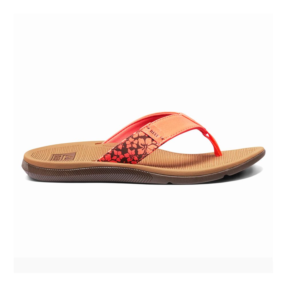 Reef SANTA ANA - Tongs Femme poppy