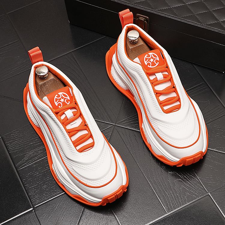 Mr Ozera - Platform Two Tone Veterschoenen
