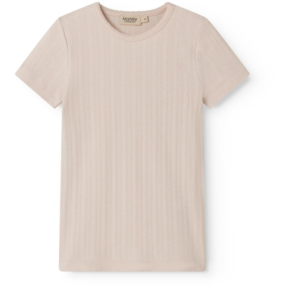 Køb MarMar Modal Pointelle Misty Pink Tamra SS T-shirt