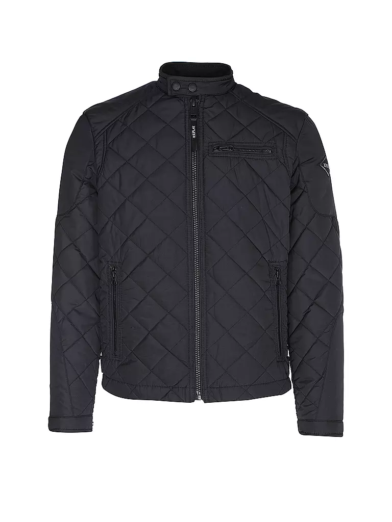 REPLAY Steppjacke blau