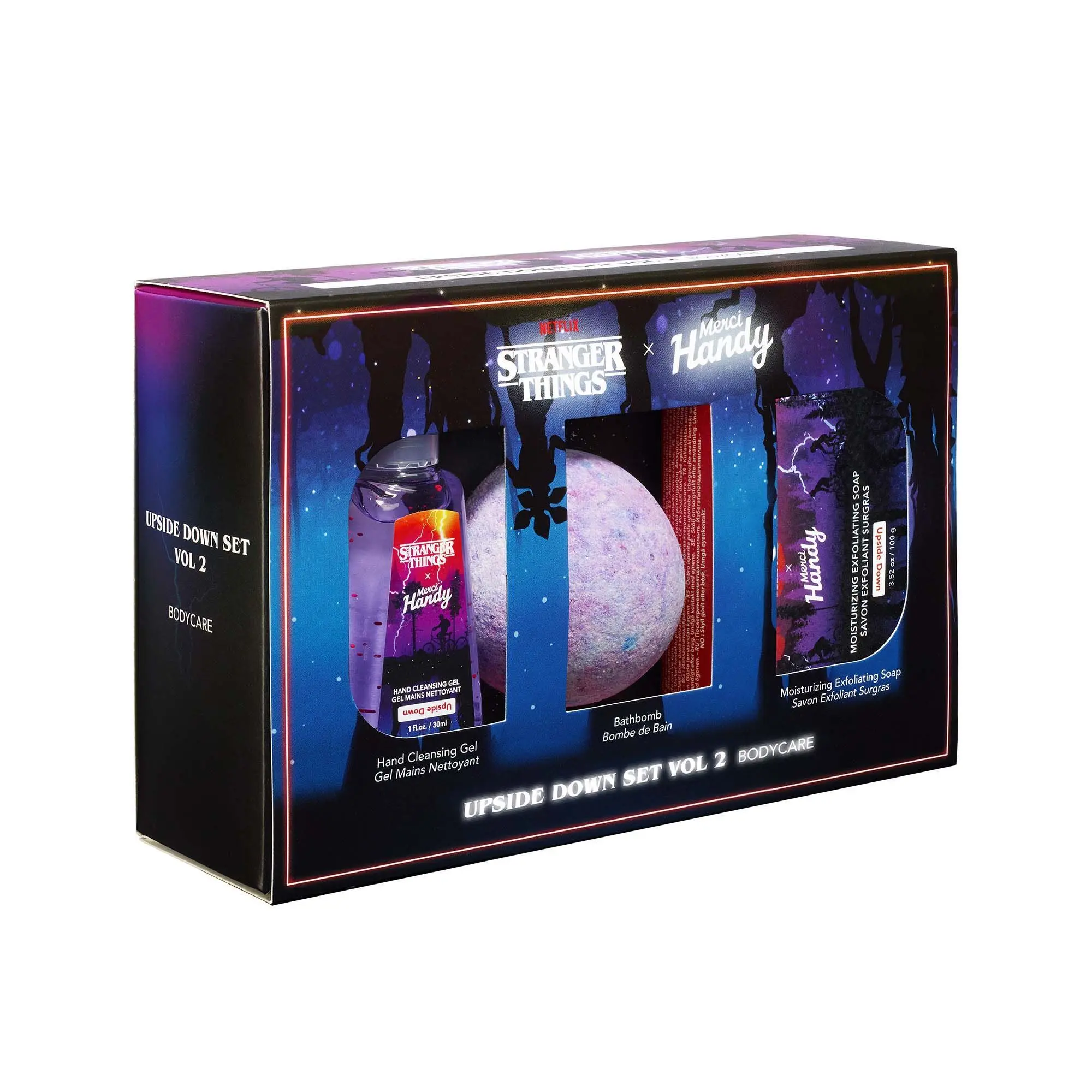 Merci Handy - Set Soins Corps & Bain Stranger Things 30ml - Nouveautés