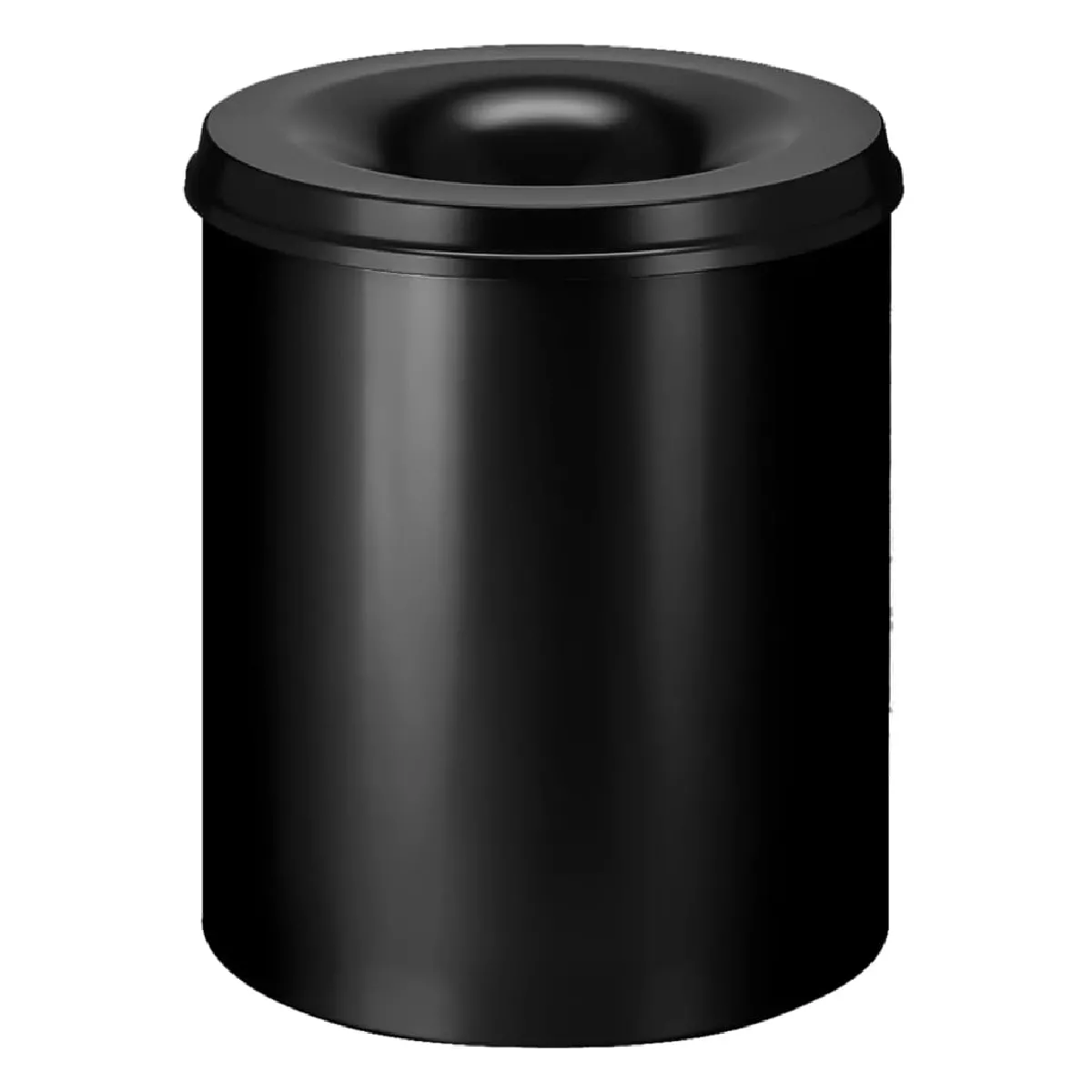 V-Part Corbeille auto-extinguible - 80L - Noir