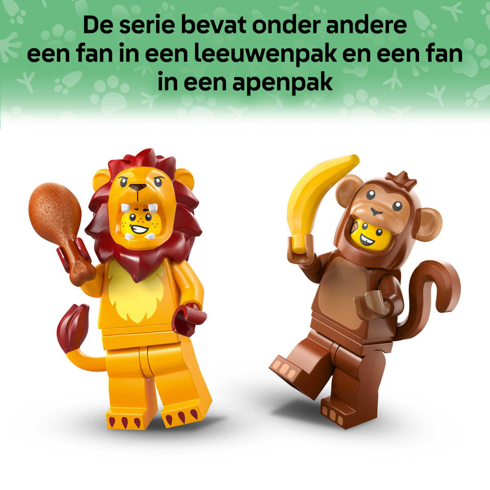 LEGO minifiguren serie 28 dierenkostuums 71051