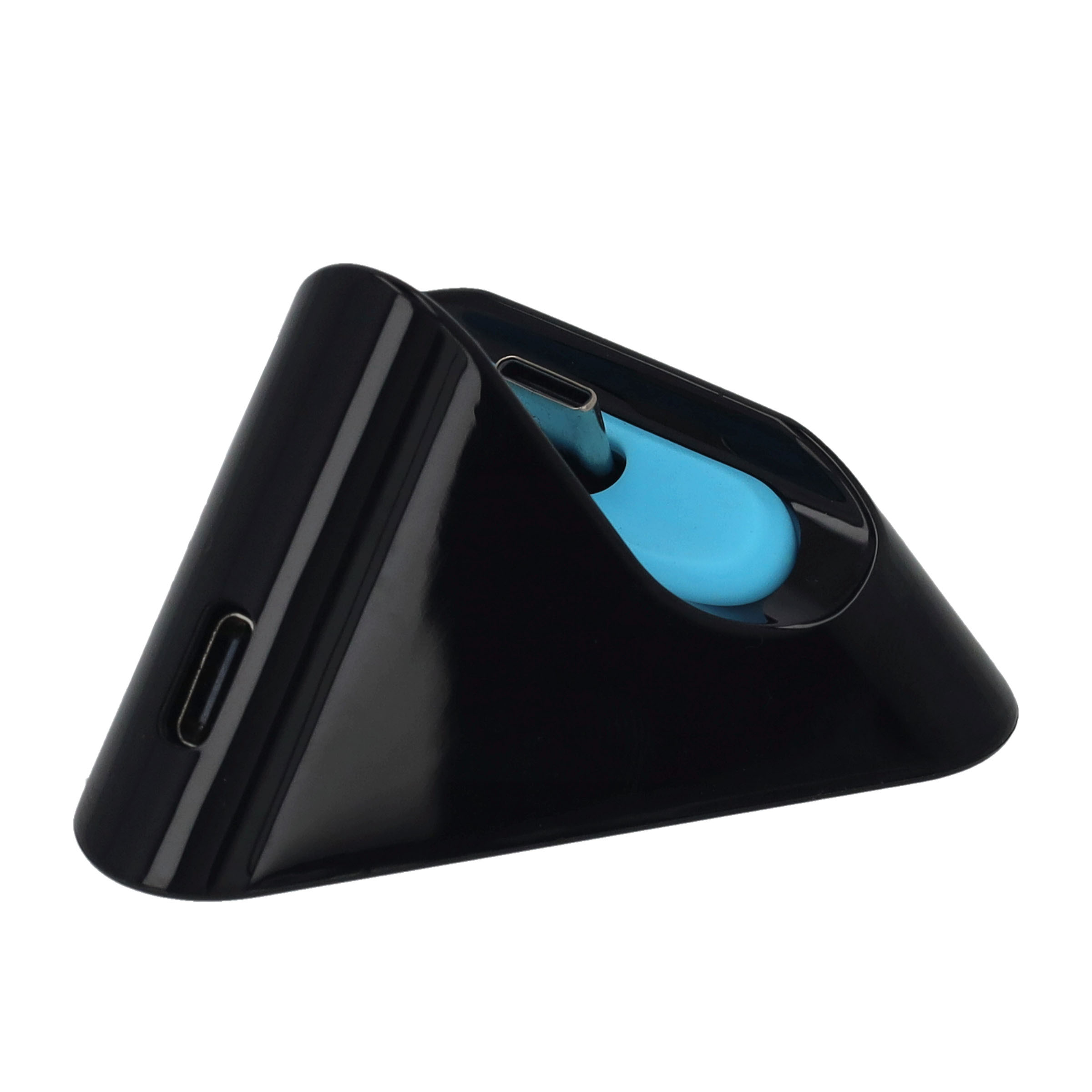 Dockingstation Ladegerät Charging-Dock für Nintendo Switch / Switch 2 / OLED mit USB-C Anschluss - Blau / Schwarz