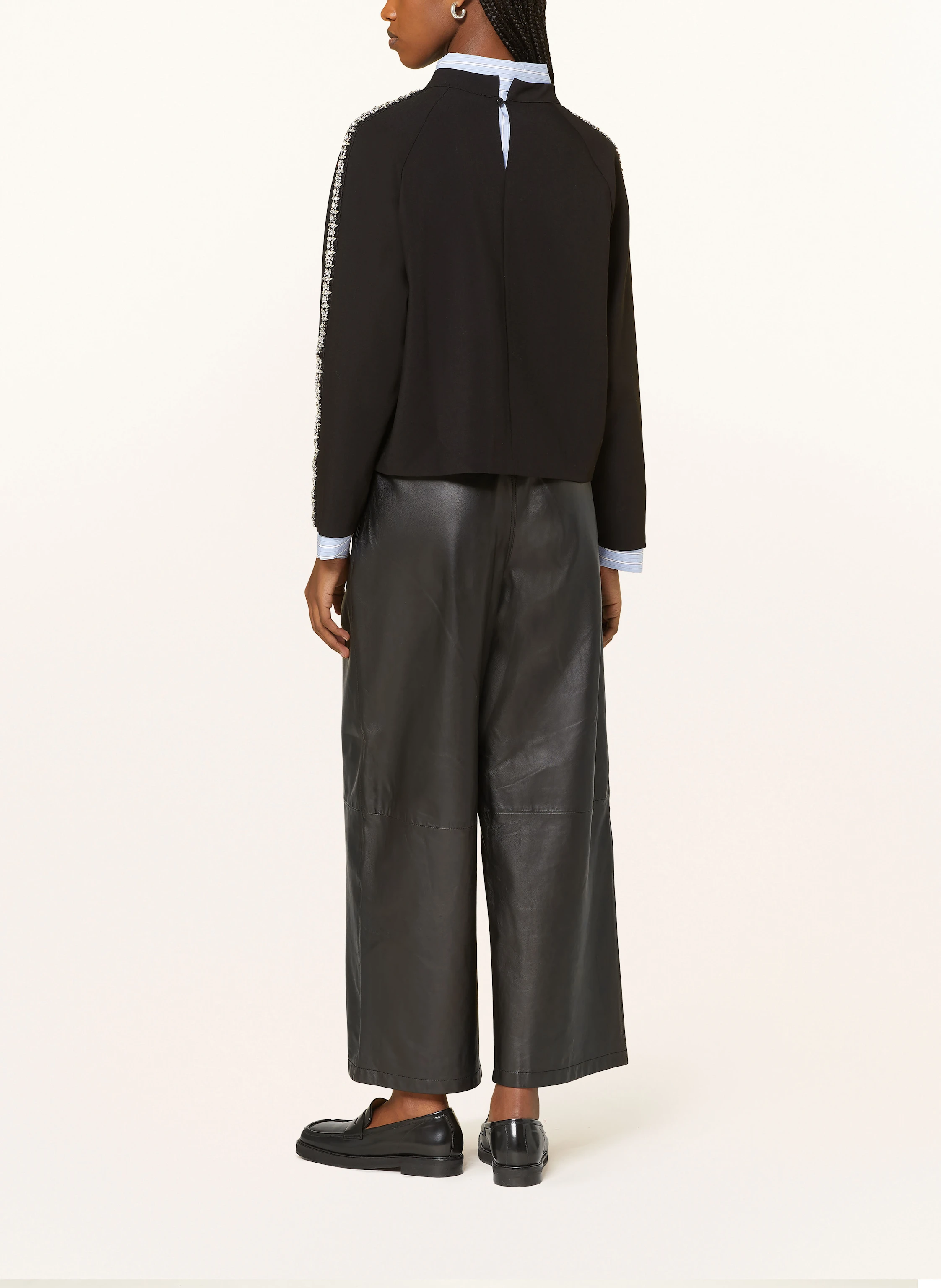 ba&sh Sweatshirt SCOTTY mit Schmucksteinen