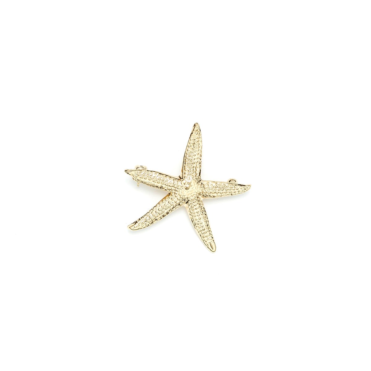 broche étoile doré à l'or fin - CLÉIA