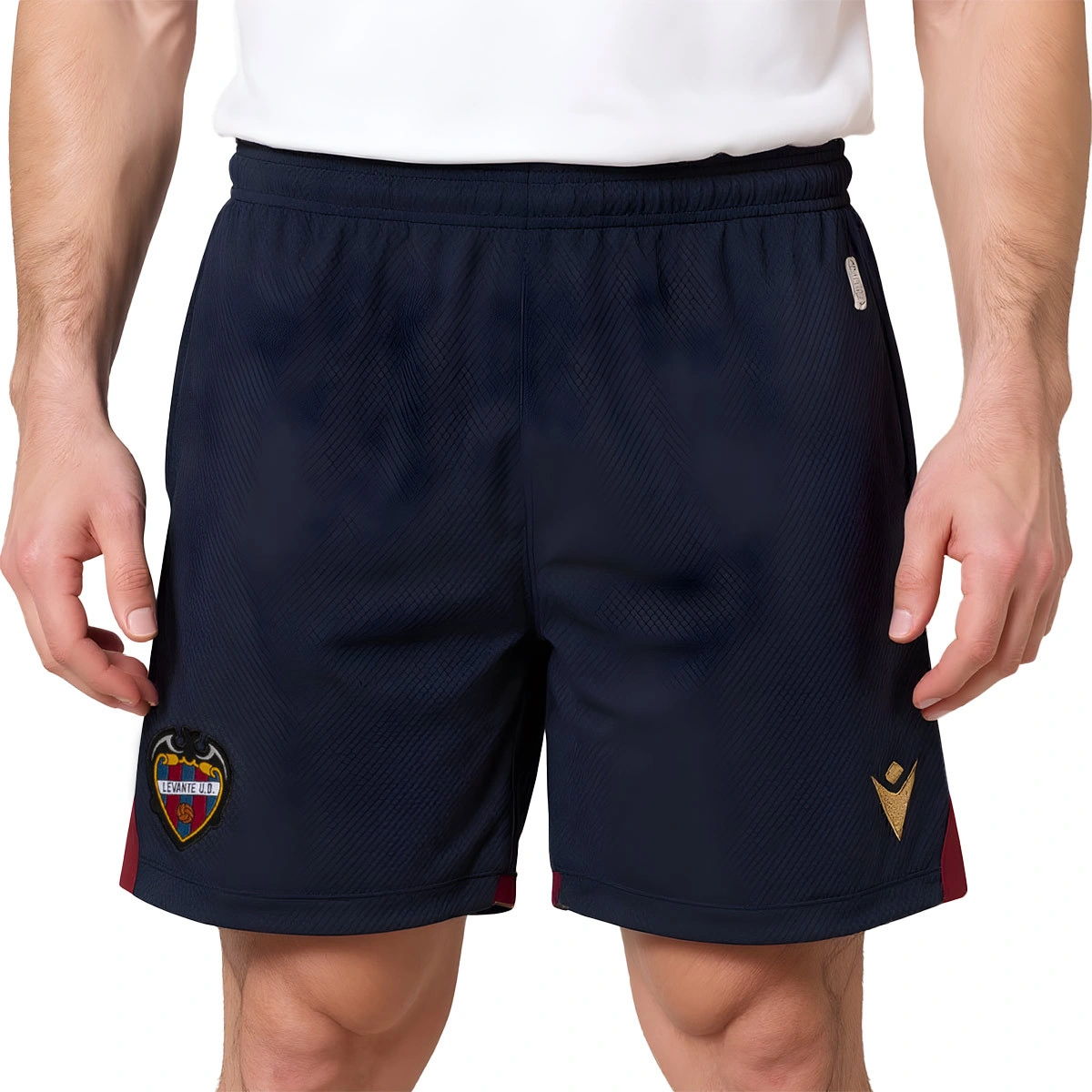 Calções Macron Levante Primeiro Equipamento 2025-2026