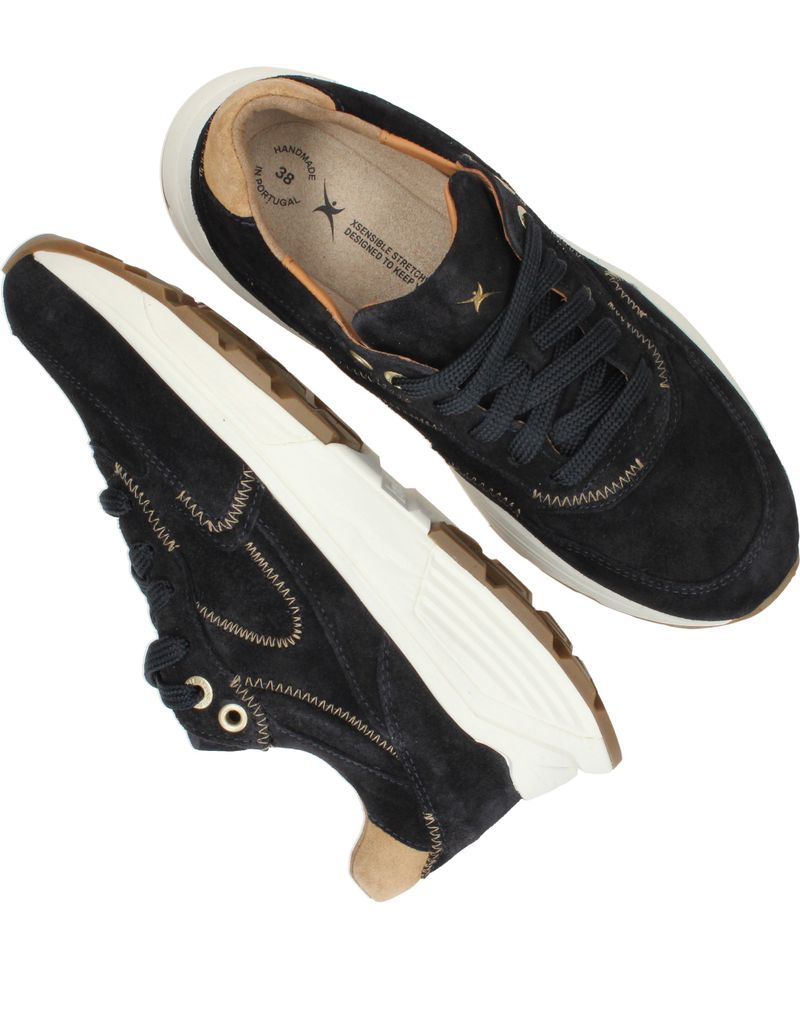 Xsensible Ponte Vecchio Sneakers Zwart Dames
