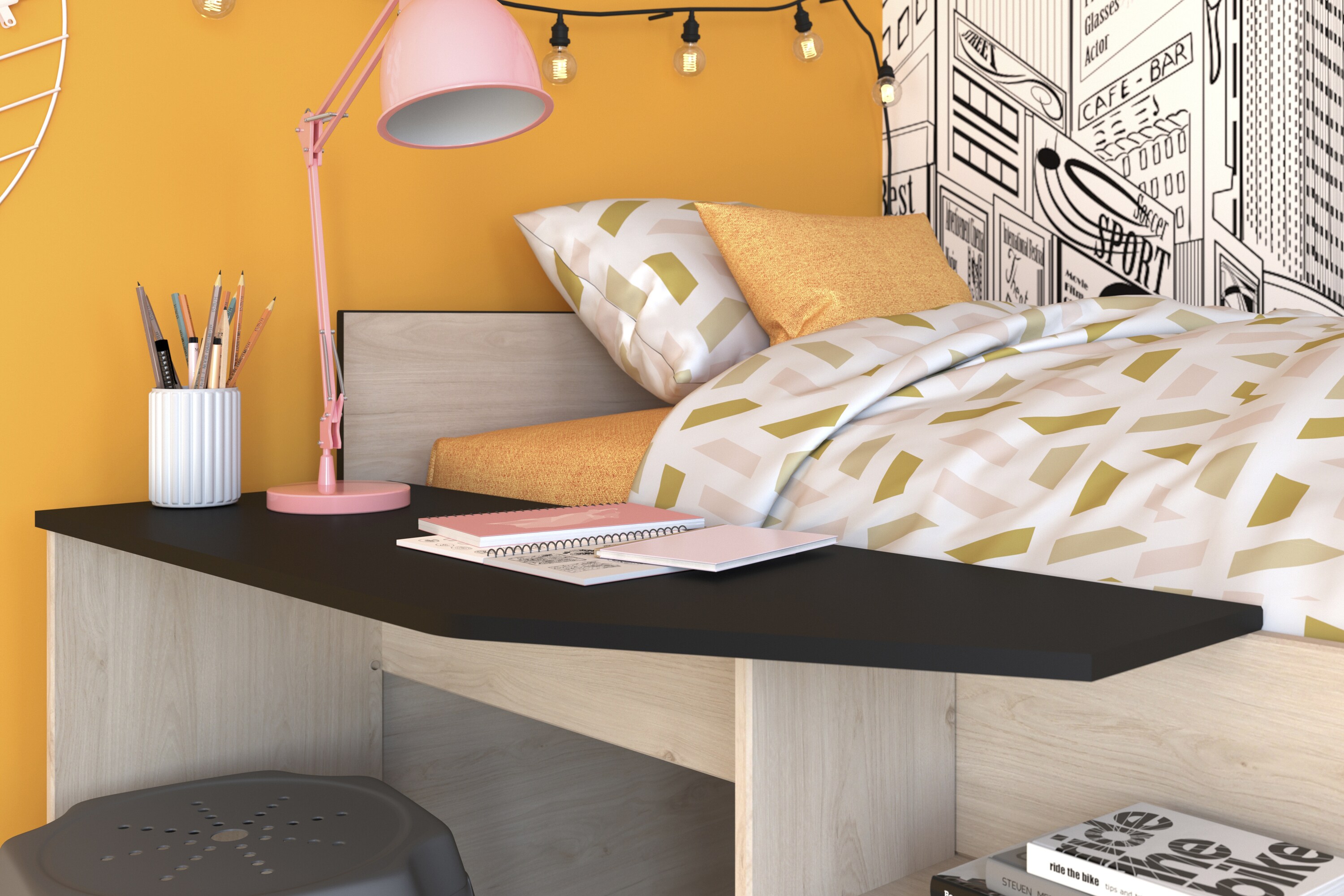 Parisot Multifunktions Hochbett 