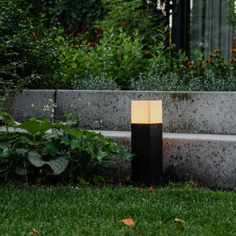 Qazqa staande buitenlampen denmark wit e27