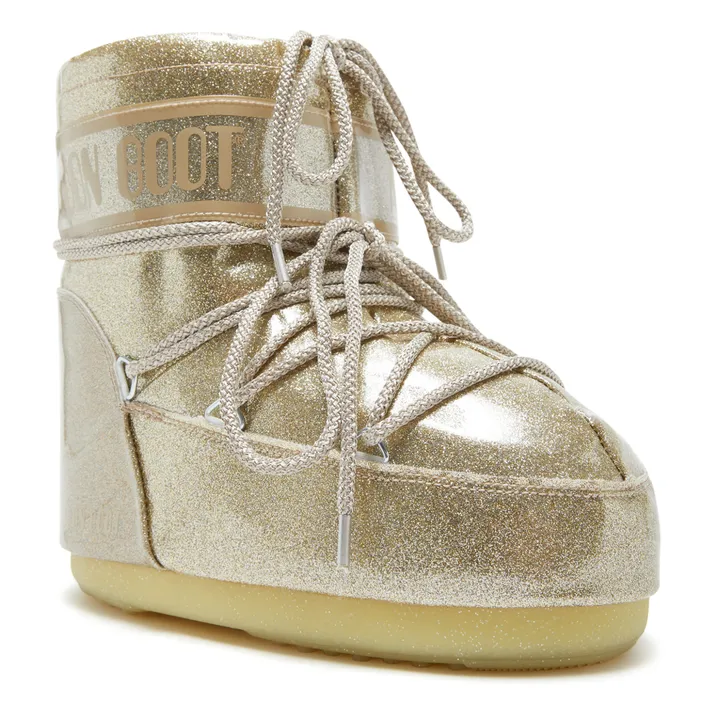 Moon Boot Moon Boot Icon Low Glitter | Doré