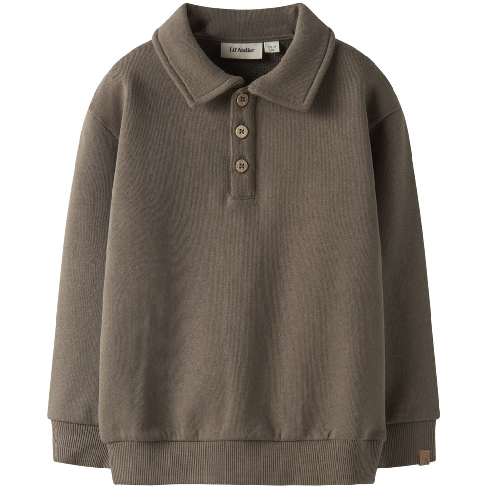 Køb Lil'Atelier Shitake Nmmjobo Lio Ls Loose Sweat Lil